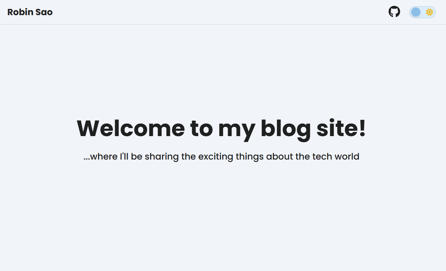 Blog Platform preview